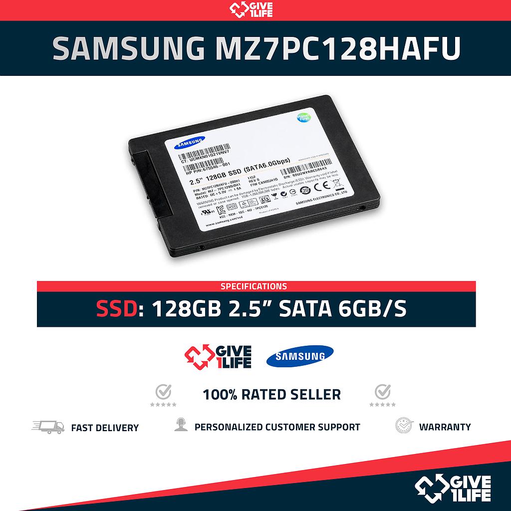 SSD 128Go 2.5 Samsung MZ-7PC1280/0H1 MZ7PC128HAFU-000H1 675546