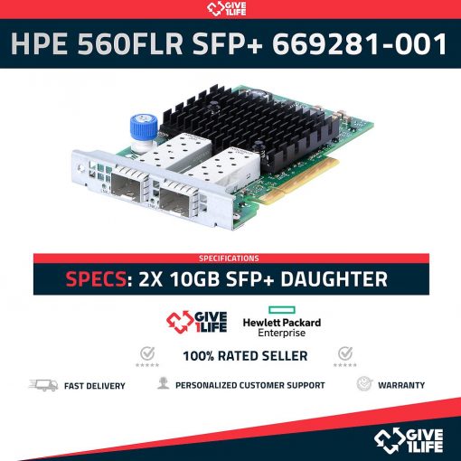 HPE 560FLR SFP+ 2x 10GB/s SFP+ Daughter Card
ENVIO RAPIDO, FACTURA, VENDEDOR PROFESIONAL