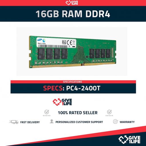 16GB 1Rx4 PC4-2400T DDR4 RAM REGISTRADA - ESPECIAL SERVIDOR
ENVÍO RÁPIDO, FACTURA, BOLSA ANTIESTÁTICA, VENDEDOR PROFESIONAL