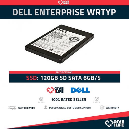 Dell Enterprise 120GB SSD DP/N: 0WRTYP MZ7LM120HCFD-000D3 ENVIO RAPIDO, FACTURA, VENDEDOR PROFESIONAL