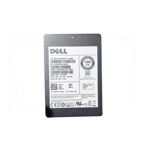 Dell Enterprise 120GB SSD DP/N: 0WRTYP MZ7LM120HCFD-000D3 ENVIO RAPIDO, FACTURA, VENDEDOR PROFESIONAL