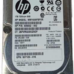 HPE ST91000640SS 1TB HDD 2.5" SAS-2 6GB/S 7.2K 64MB CACHÉ - 725118-001 / 9RZ268-087 / 728575-001 - ESPECIAL PARA SERVIDORES
ENVIO RAPIDO, FACTURA, VENDEDOR PROFESIONAL