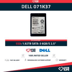 DELL Samsung MZ-7KH1T9A 071K37 SSD 1.92TB SATA 6GB/s